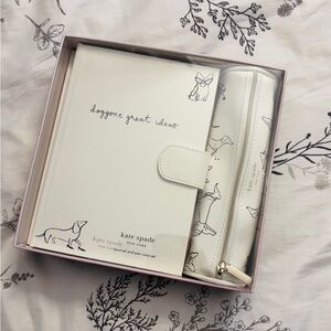 Kate Spade Doggone Great Ideas Notebook